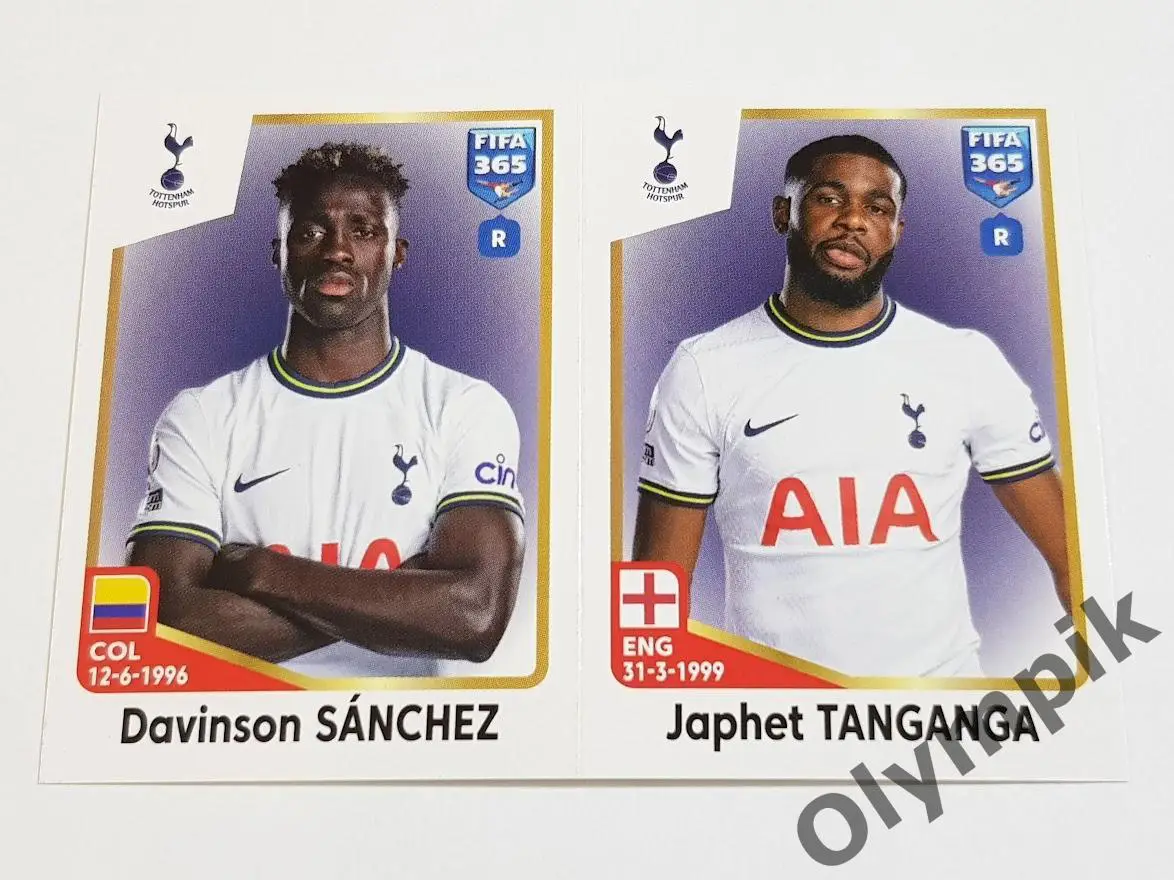 FIFA 365 2023 №122 SANCHEZ / TANGANGA / TOTTENHAM HOTSPUR Англия