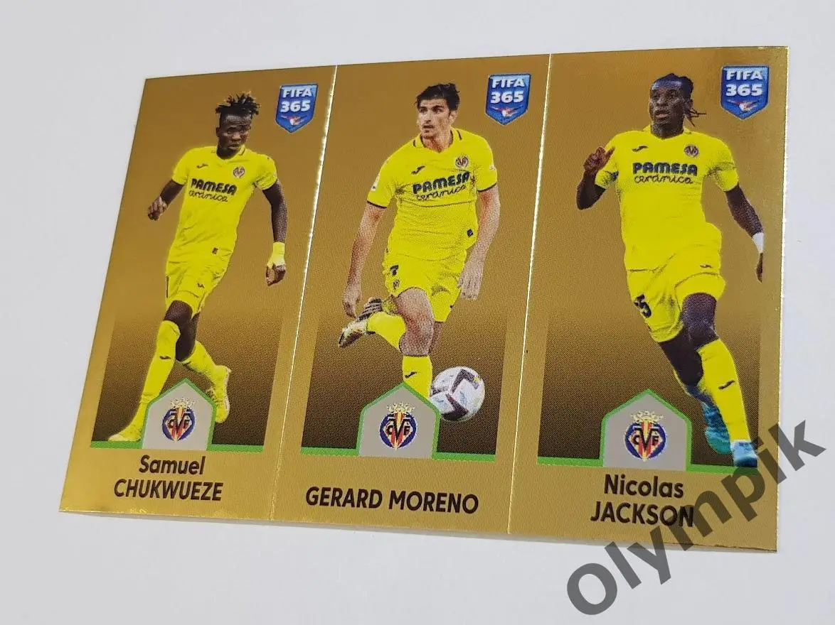 FIFA 365 2023 №193 CHUKWUEZE / MORENO / JACKSON / VILLARREAL Испания