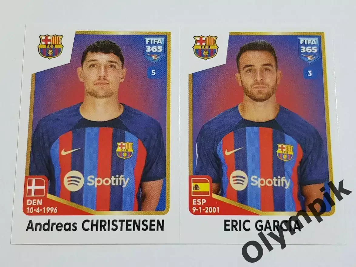 FIFA 365 2023 №153 CHRISTENSEN / GARCIA / FC BARCELONA Испания