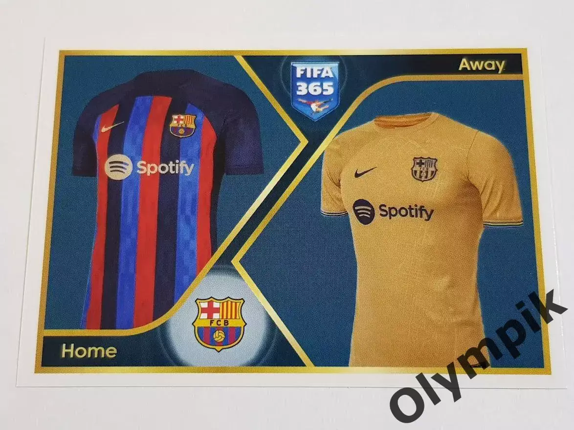 FIFA 365 2023 №149 Форма FC BARCELONA Испания