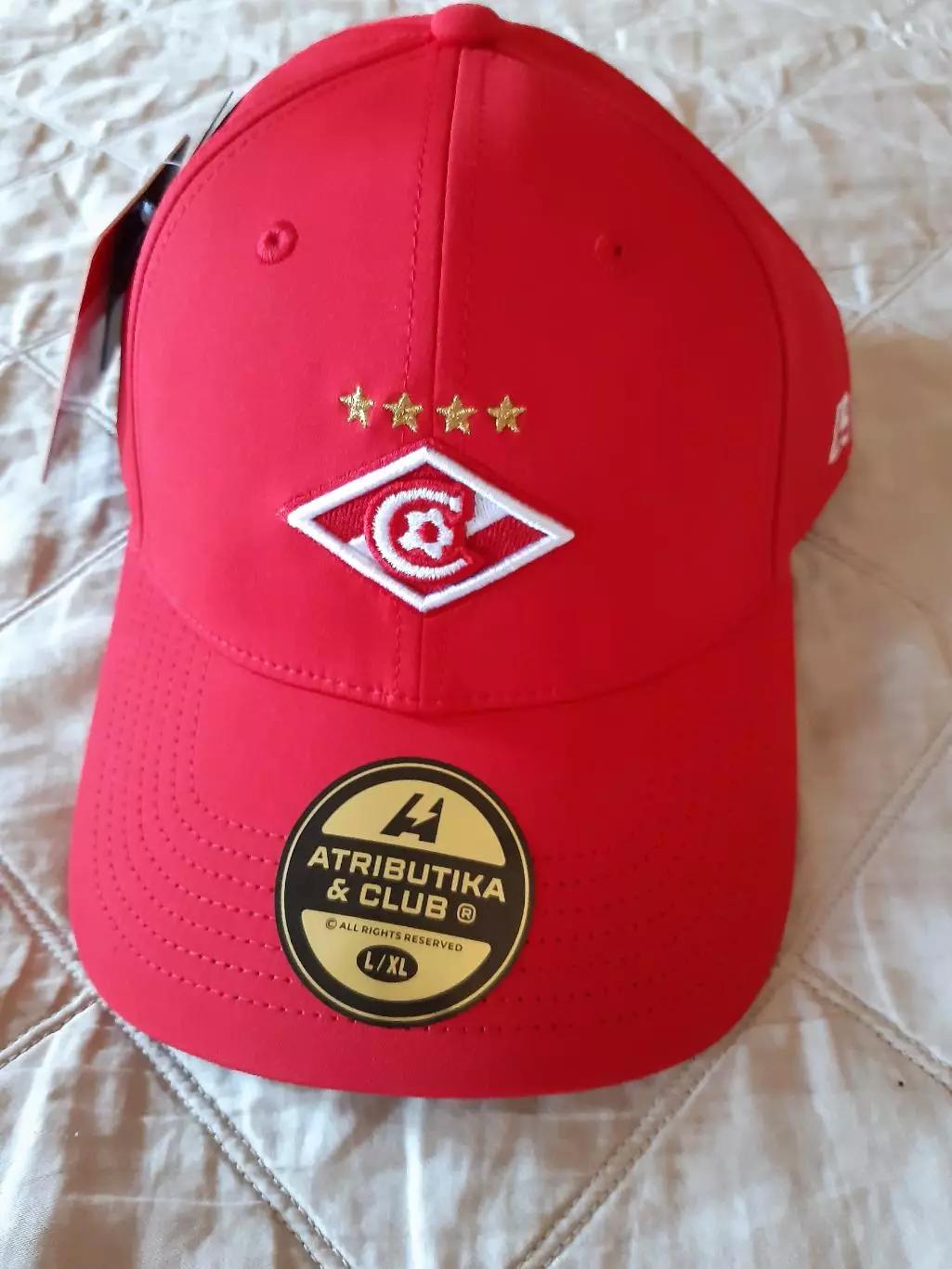 Официальная бейсболка ФК Спартак Москва 1