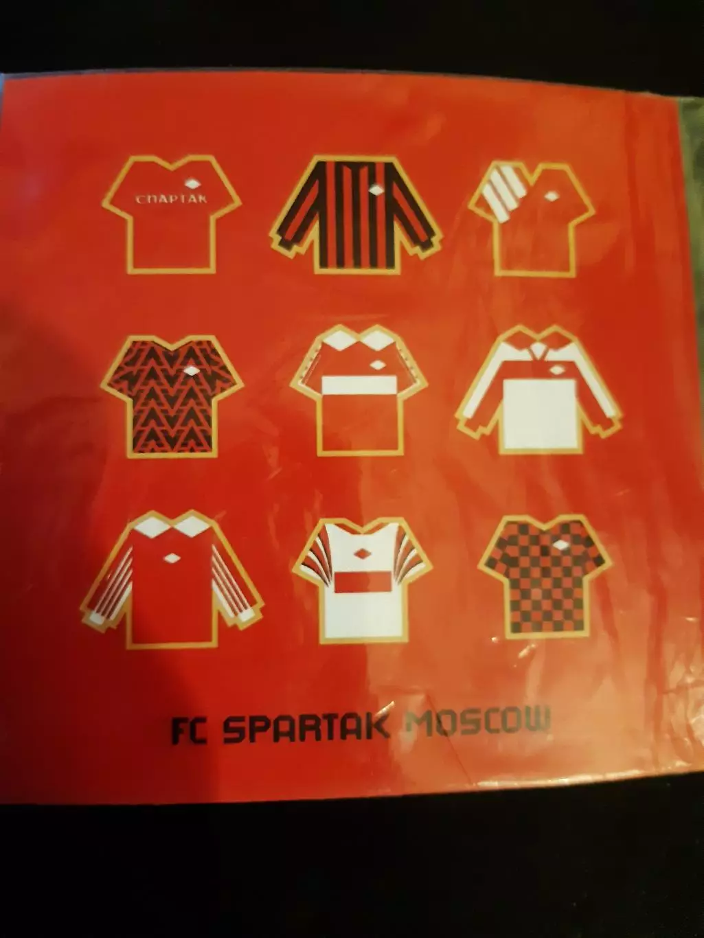 Официальный магнит виниловый ФК Спартак Москва
