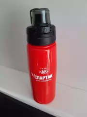 Официальная продукция ФК Спартак Москва Флаг + бутылка