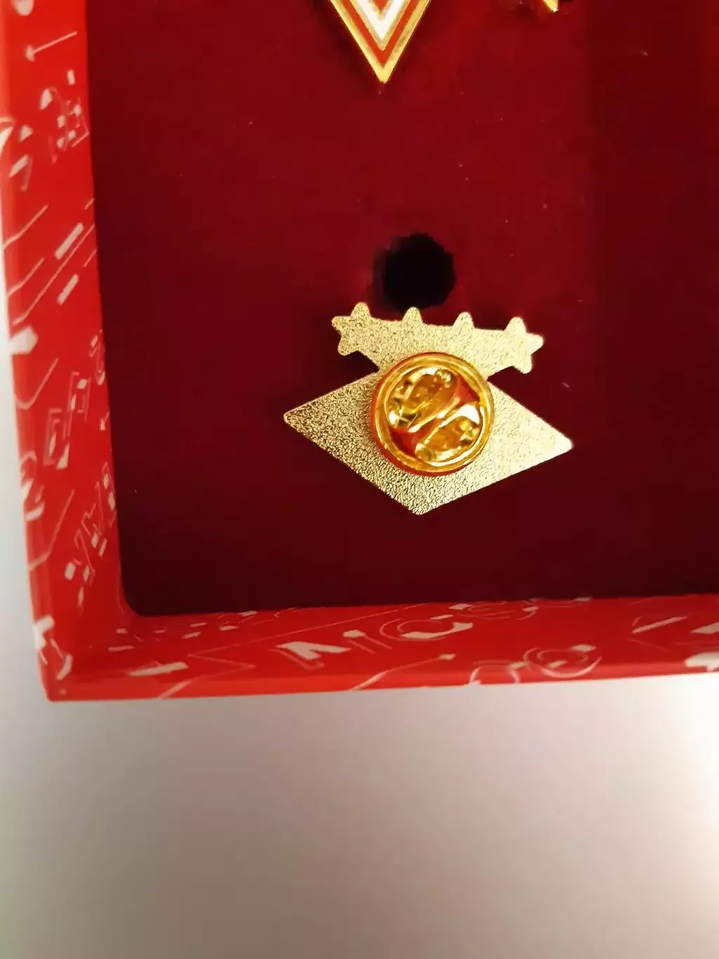 Набор Официальный значок + брелок ФК Спартак Москва 4