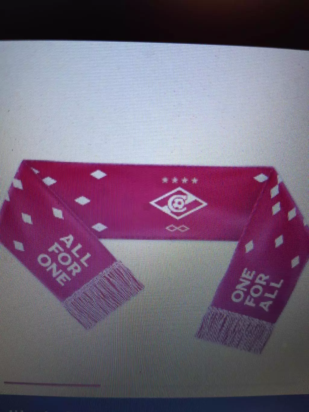 Официальный шарф ФК Спартак Москва One for All