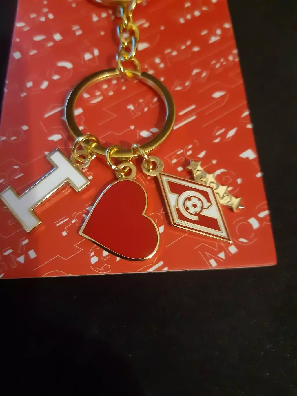 Официальный брелок ФК Спартак Москва 1