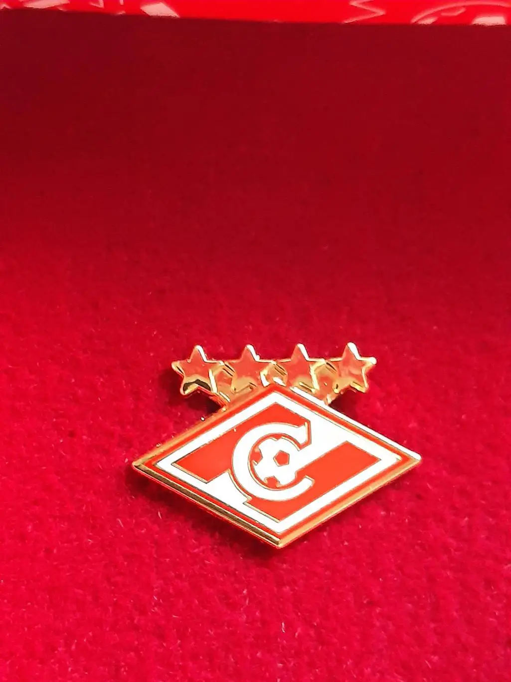 Набор Официальных значков ФК Спартак Москва 2