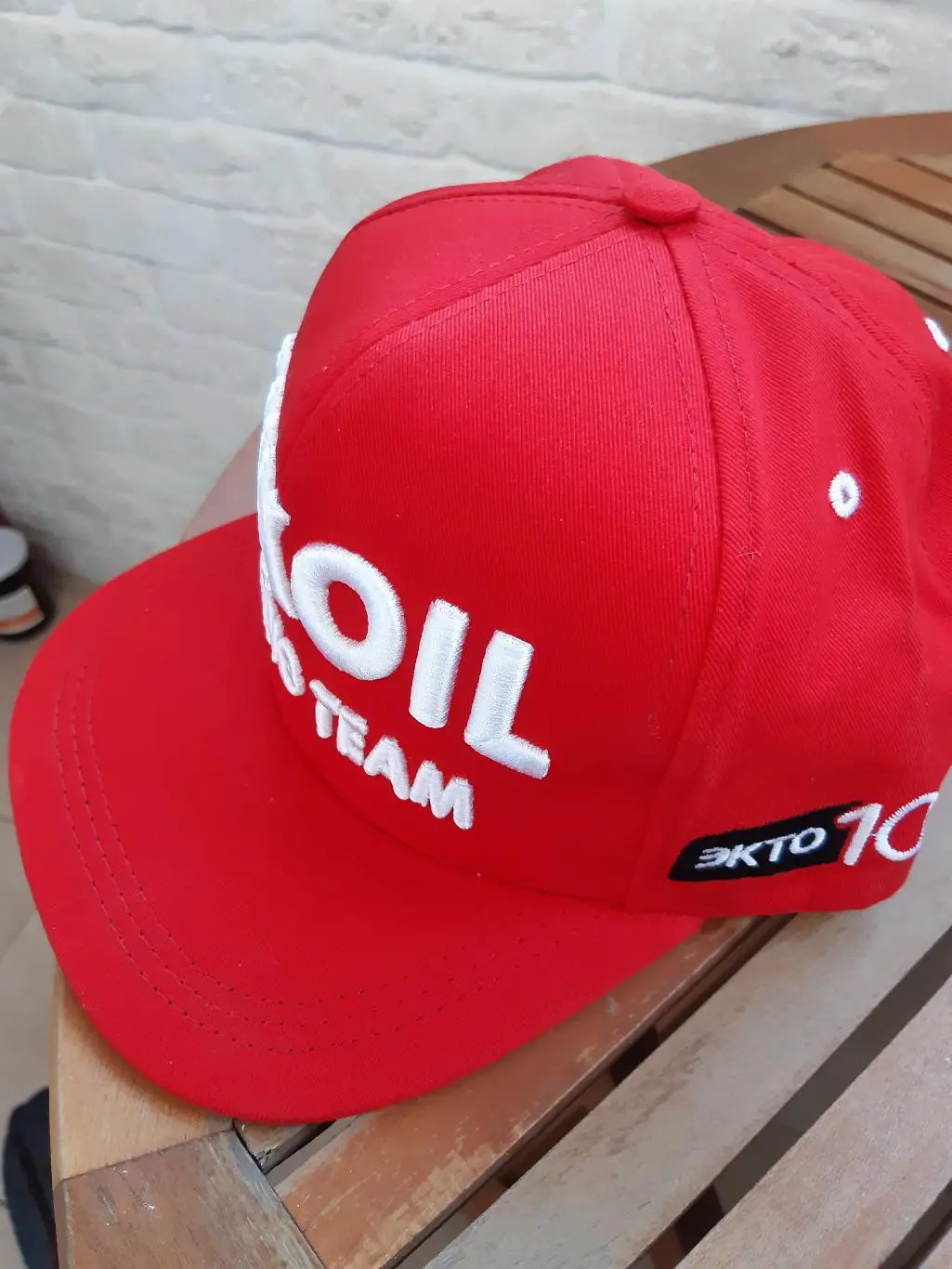 Официальная бейсболка Спартак Москва - Лукойл Рейсинг Тим 2