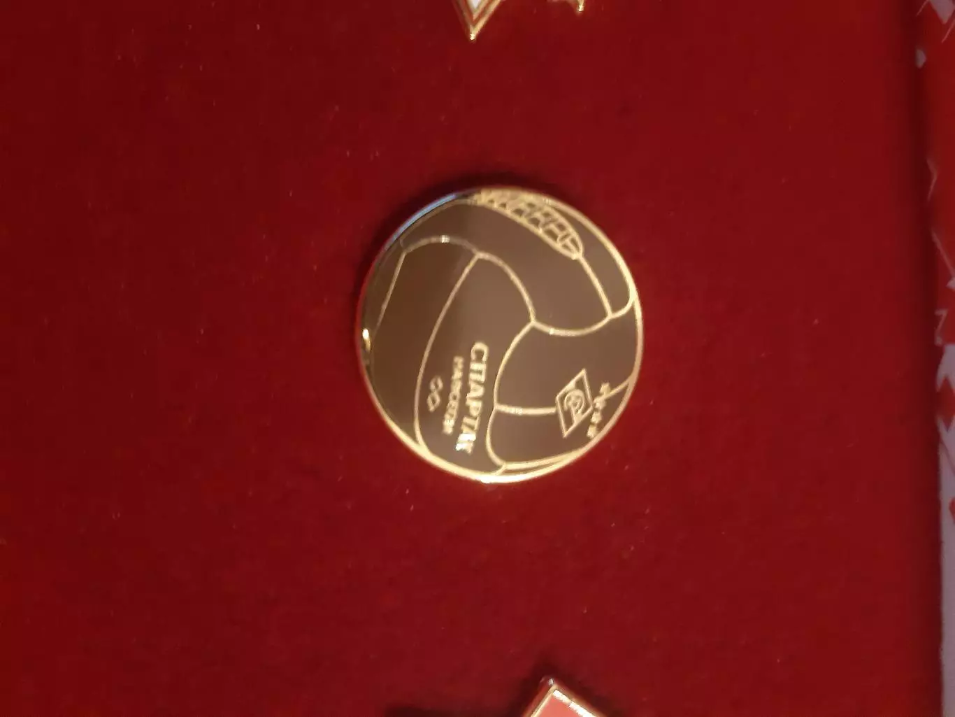 Набор Официальных значков ФК Спартак Москва 2