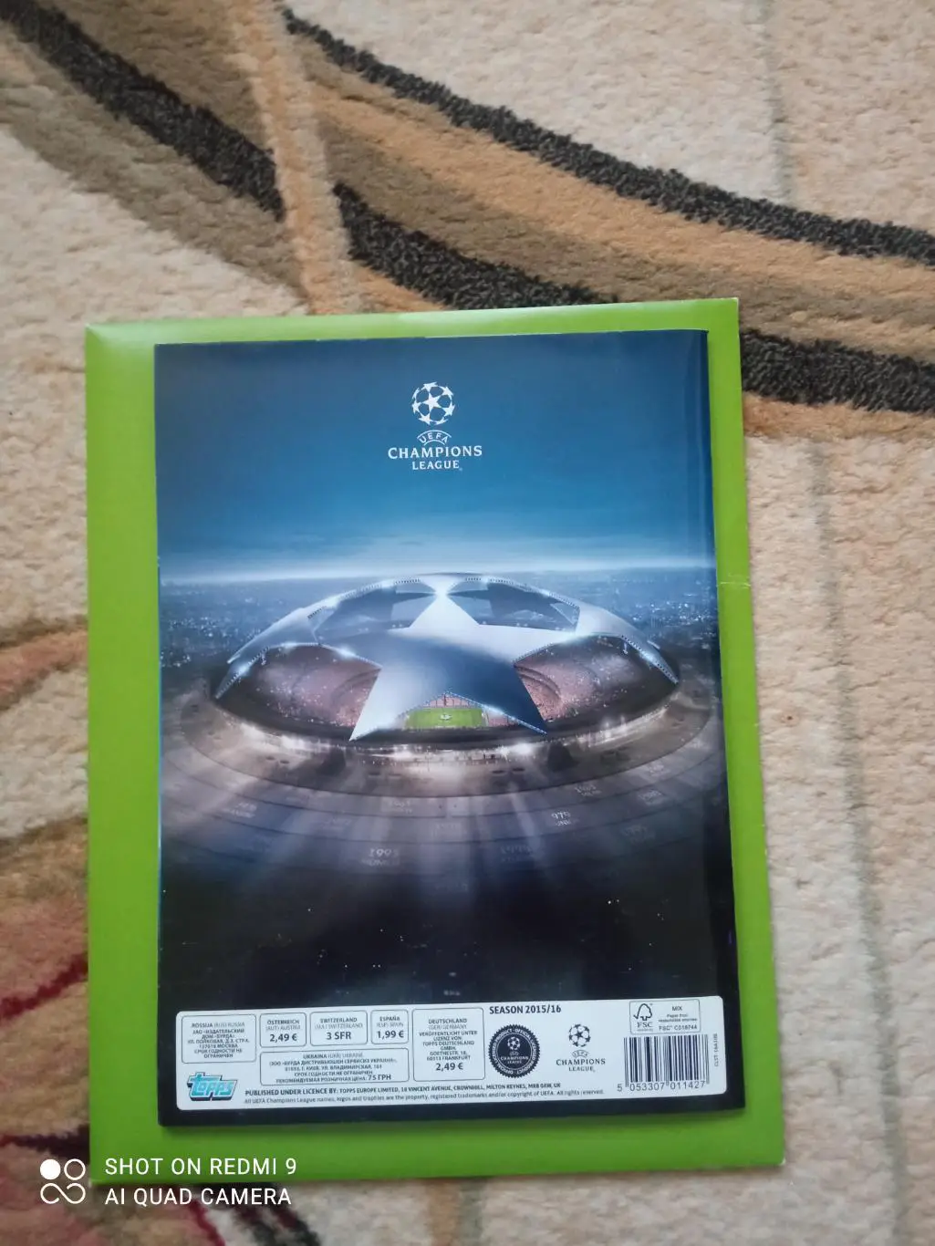 TOPPS Лига Чемпионов УЕФА 2015-2016 4