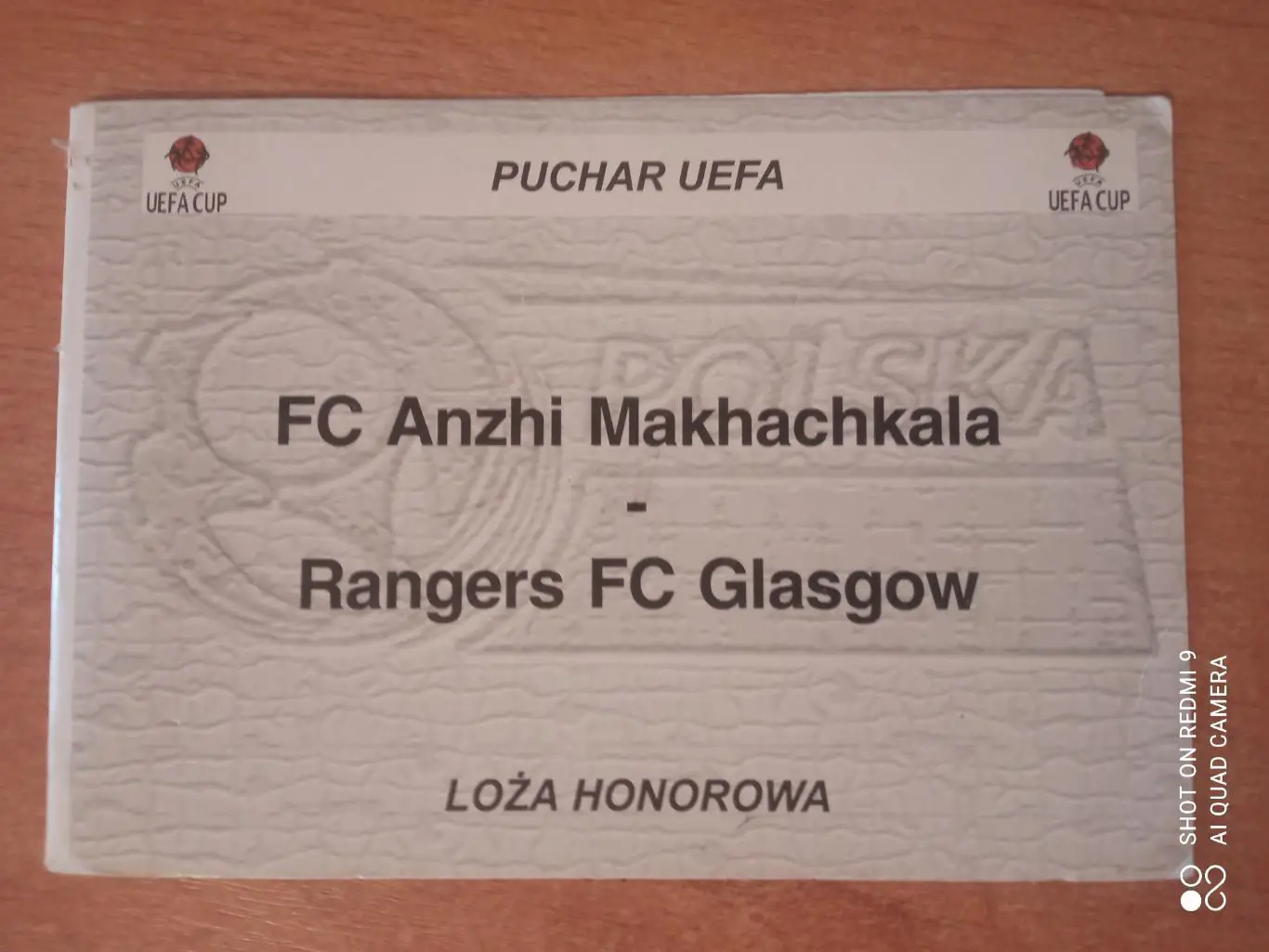 27.09.2001 КУ Анжи-Глазго Рейнджерс