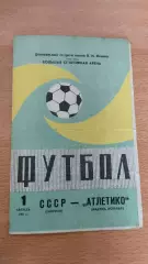 СССР - Атлетико Мадрид 01.08.1981