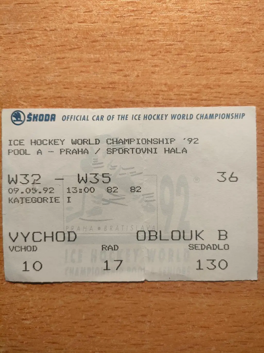 ЧМ 1/2 Финляндия - Чехословакия 09.05.1995