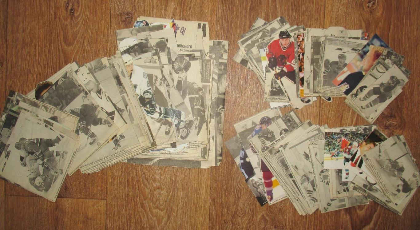 Статьи и фото о НХЛ из газет Сов Спорт, СЭ, Спорт-калейдоскоп и др 1997-2005 гг. 2