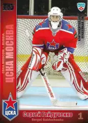 SeReal Карточка КХЛ 2010-2011 Сергей Гайдученко ХК ЦСКА Москва (Серебро)