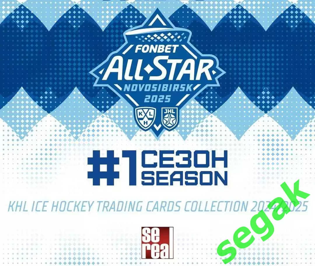 SeReal Карточки КХЛ 2024-2025. Неделя Звёзд Хоккея (Полный базовый сет) 1
