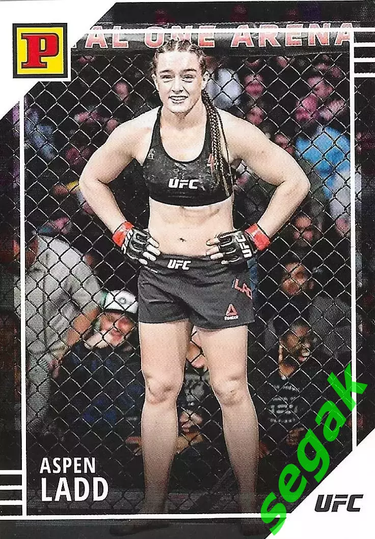 Карточка PANINI UFC Debut edition 2022 Aspen Ladd/Аспен Лэдд
