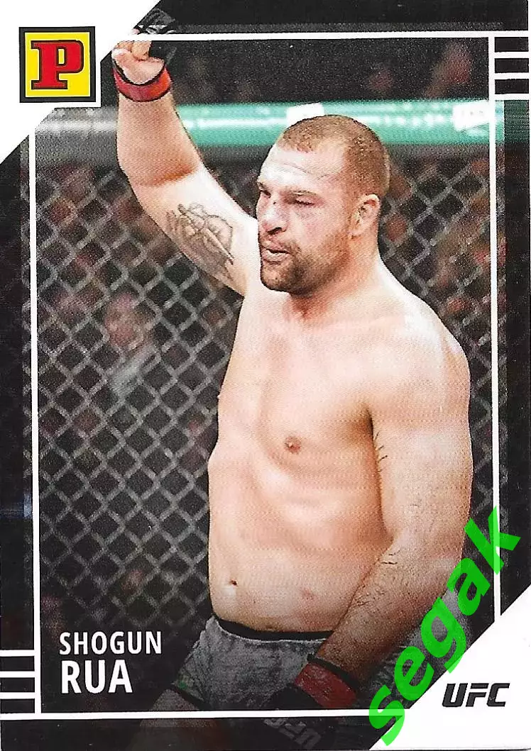Карточка PANINI UFC Debut edition 2022 Shogun Rua/Маурисио Руа
