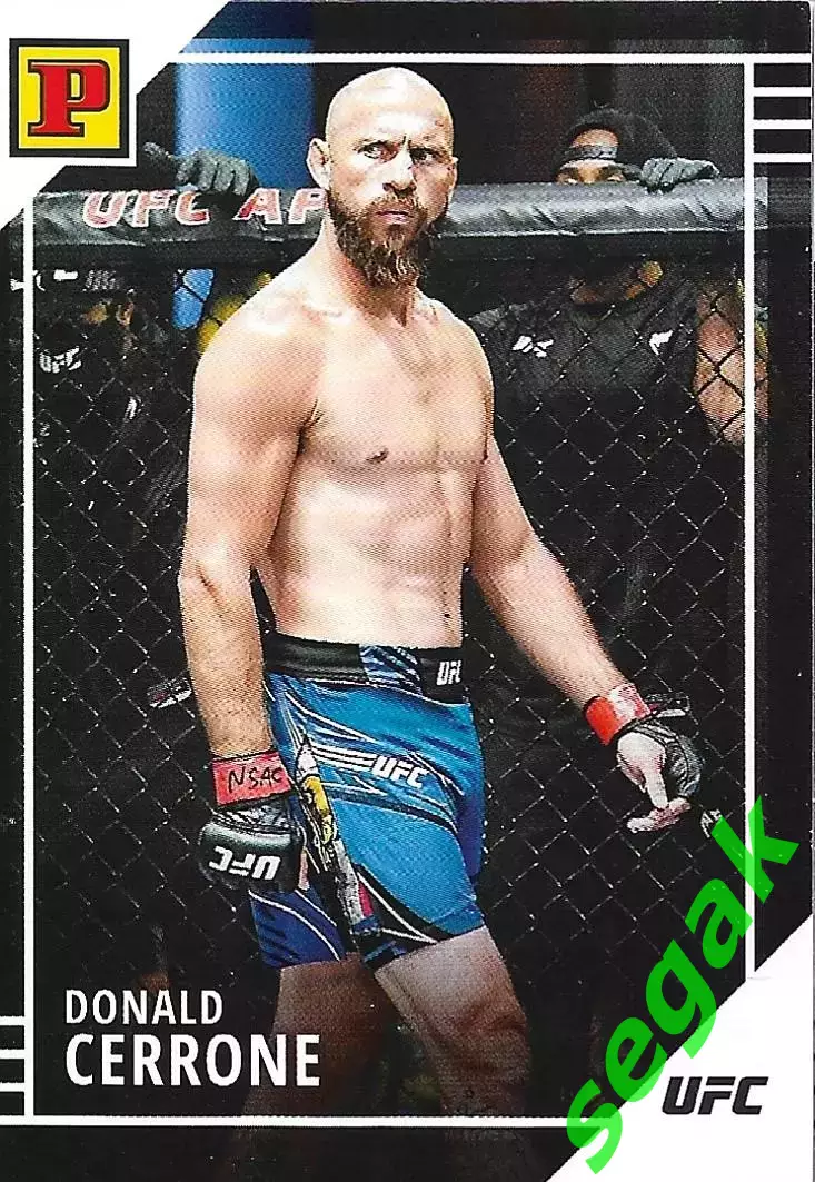 Карточка PANINI UFC Debut edition 2022 Donald Cerrone/Дональд Серроне