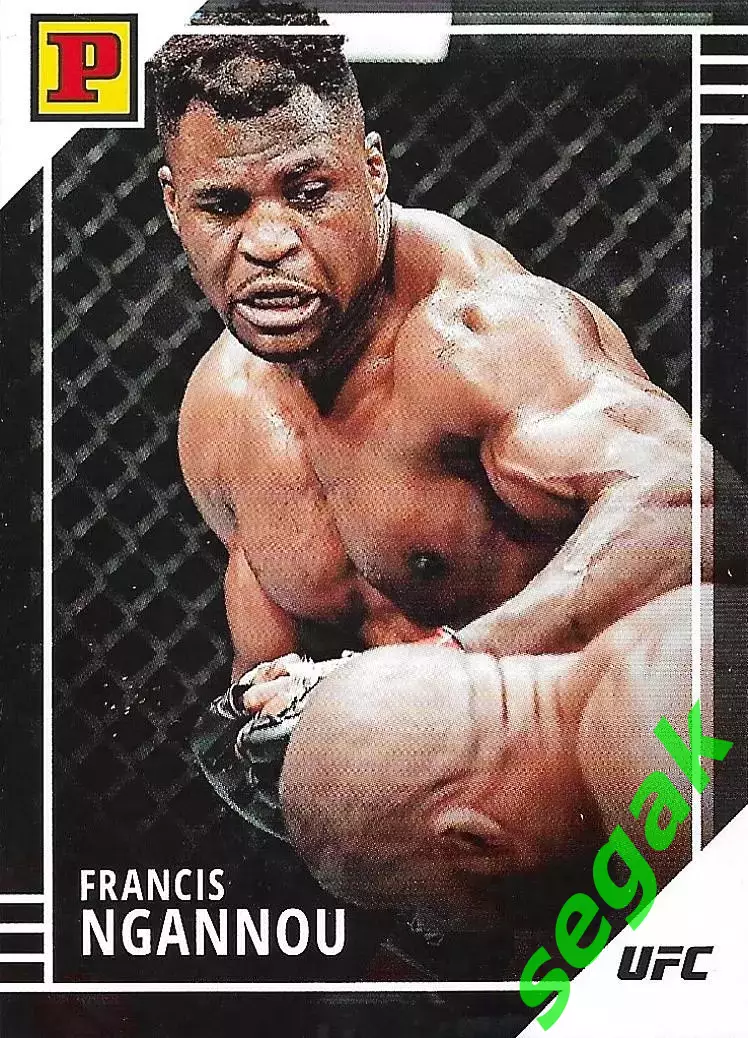 Карточка PANINI UFC Debut edition 2022 Francis Ngannou/Фрэнсис Нганну