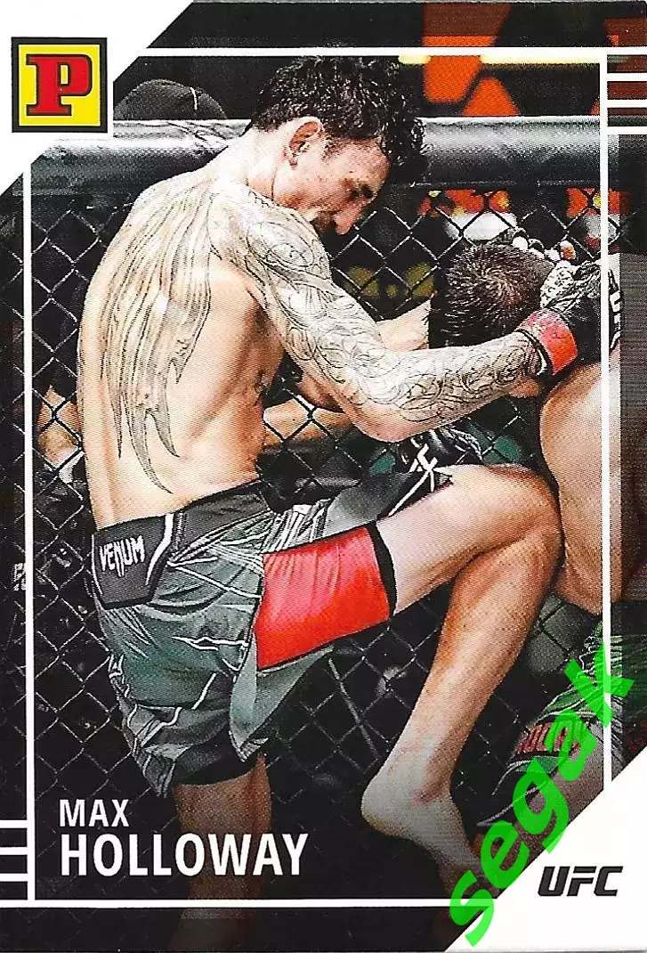 Карточка PANINI UFC Debut edition 2022 Max Holloway/Макс Холлоуэй