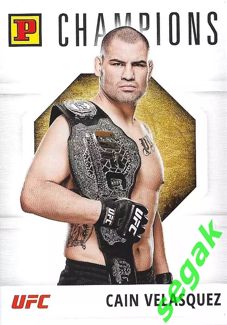 Карточка PANINI UFC Debut edition 2022 Cain Velasquez/Кейн Веласкез