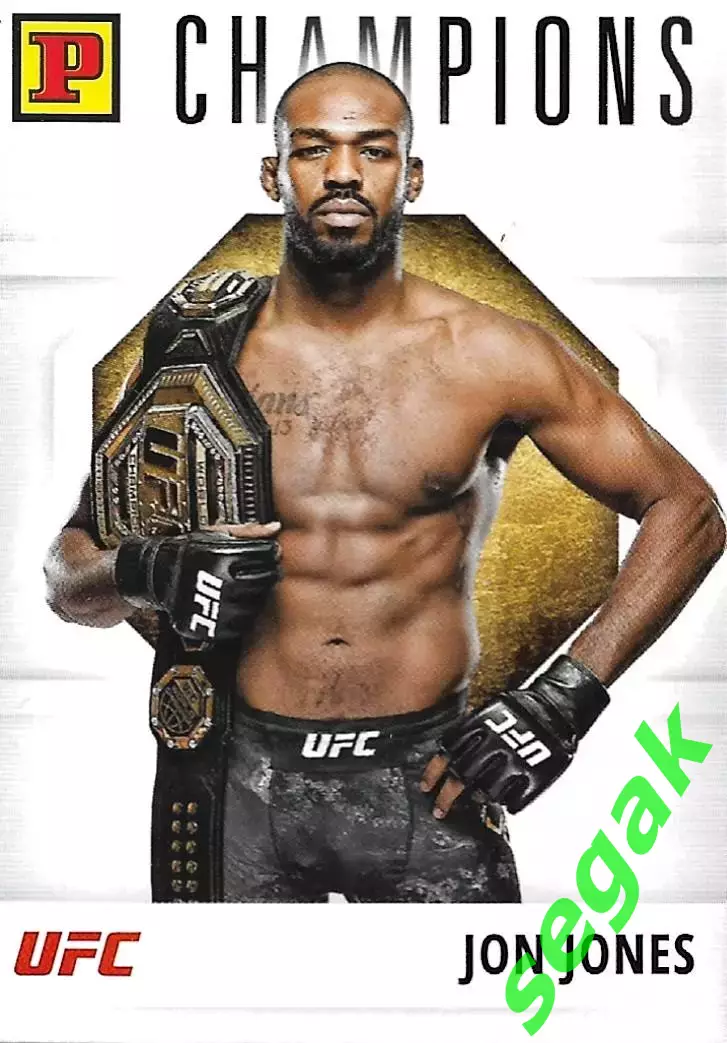 Карточка PANINI UFC Debut edition 2022 Jon Jones/Джон Джонс