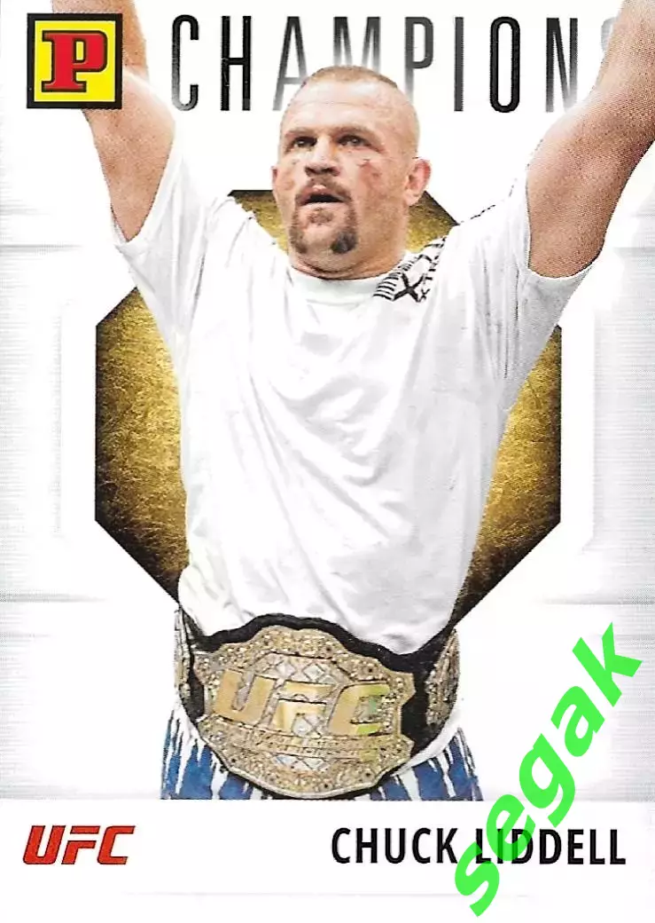 Карточка PANINI UFC Debut edition 2022 Chuck Liddell/Чак Лидделл