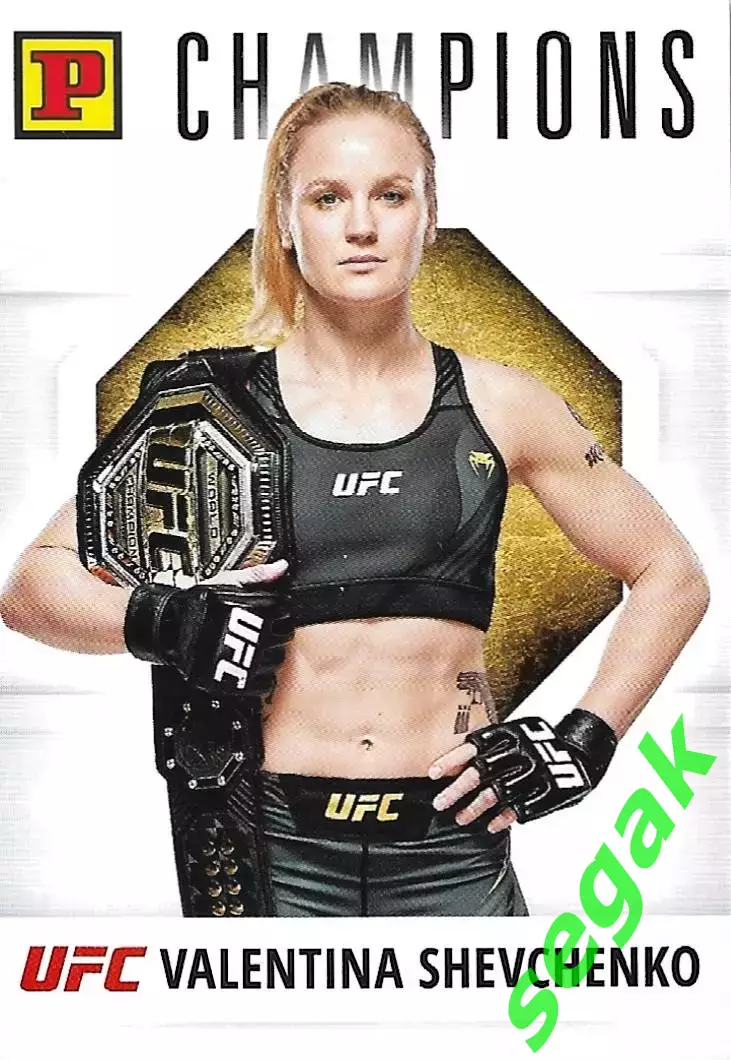 Карточка PANINI UFC Debut edition 2022 Valentina Shevchenko/Валентина Шевченко