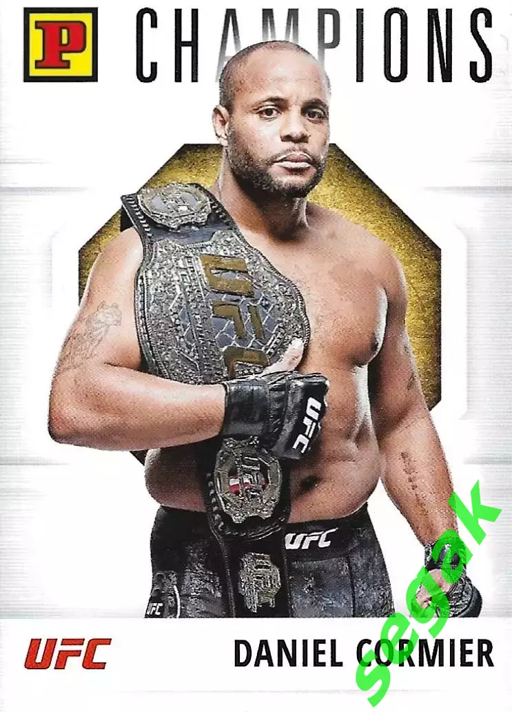 Карточка PANINI UFC Debut edition 2022 Daniel Cormier/Дэниель Кормье