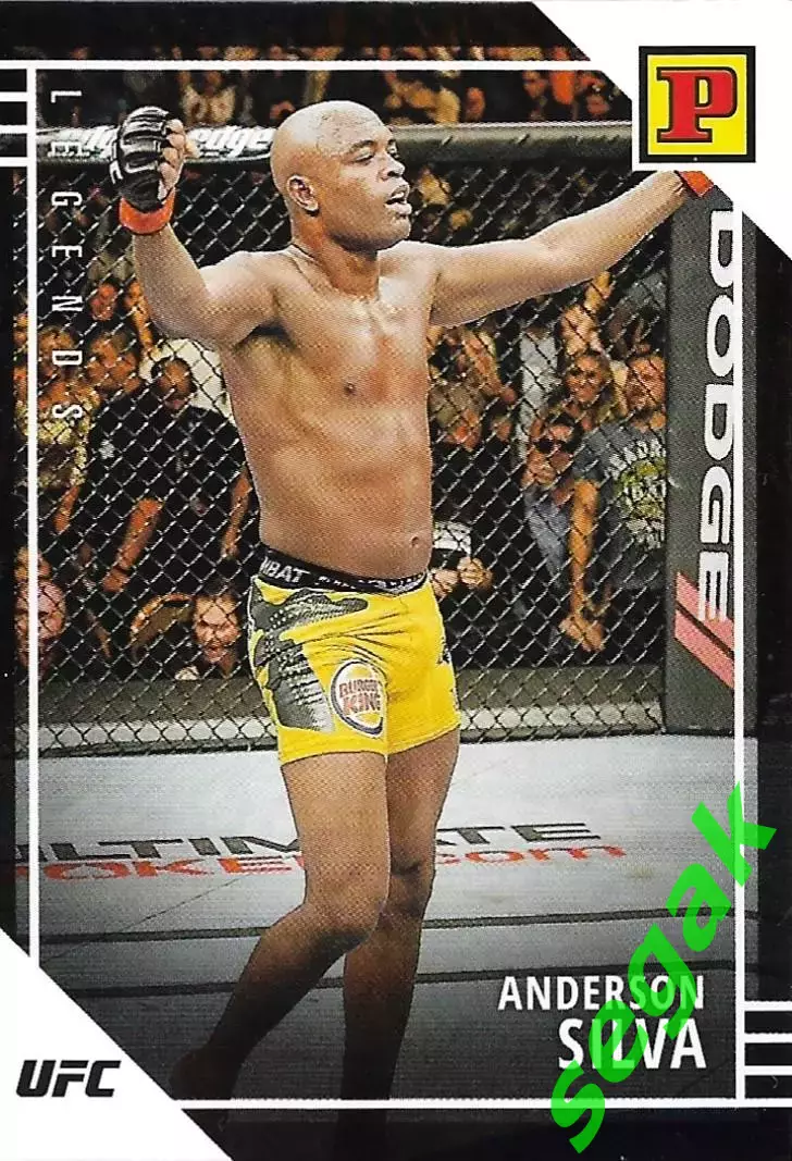 Карточка PANINI UFC Debut edition 2022 Anderson Silva/Андерсон Силва