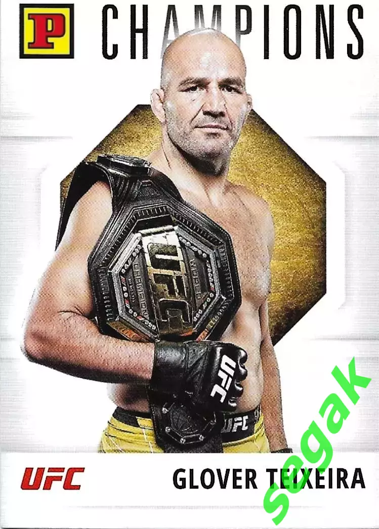 Карточка PANINI UFC Debut edition 2022 Glover Teixeira/Гловер Тейшейра