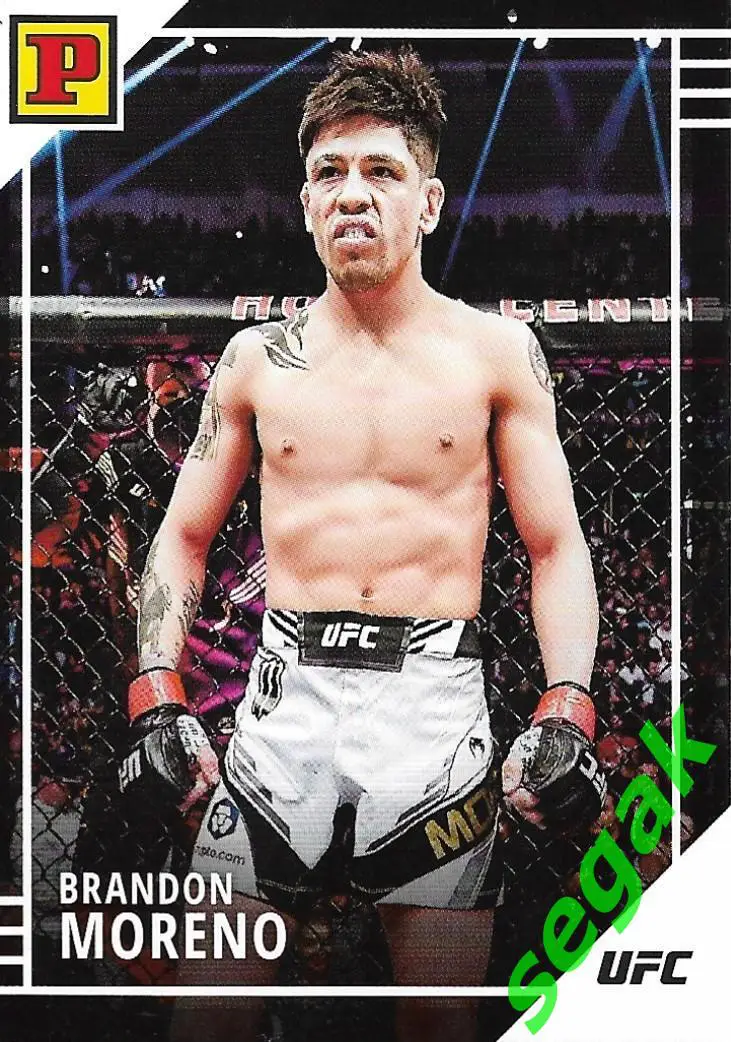 Карточка PANINI UFC Debut edition 2022 Brandon Moreno
