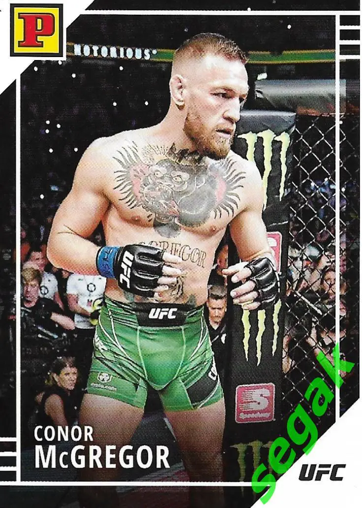 Карточка PANINI UFC Debut edition 2022 Conor McGregor/Конор Макгрегор