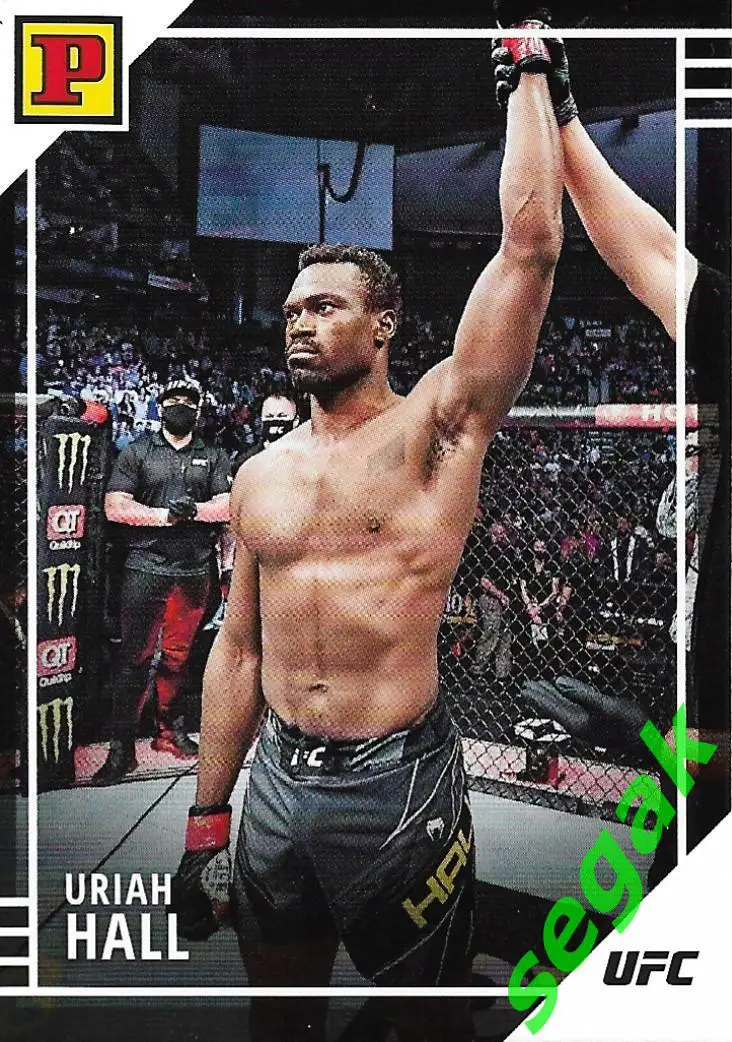 Карточка PANINI UFC Debut edition 2022 Uriah Hall