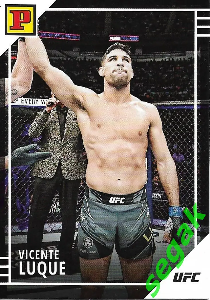 Карточка PANINI UFC Debut edition 2022 Vicente Luque