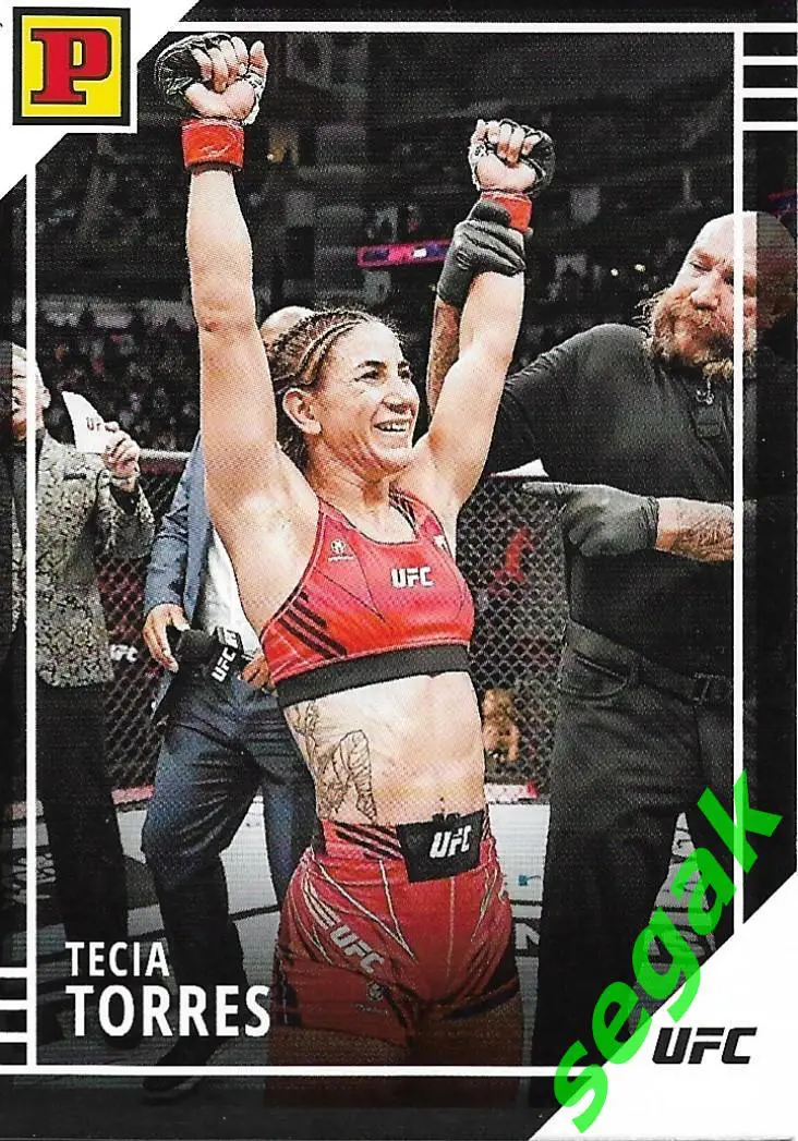 Карточка PANINI UFC Debut edition 2022 Tecia Torres