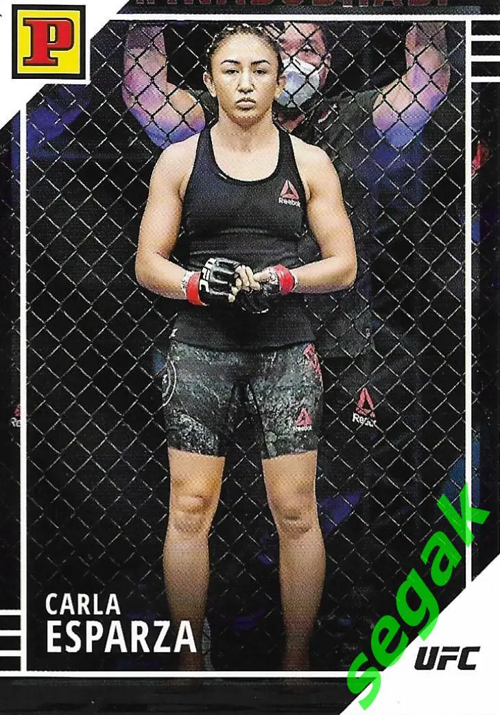 Карточка PANINI UFC Debut edition 2022 Carla Esparza/Карла Эспарза