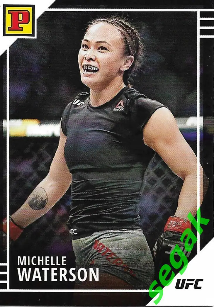 Карточка PANINI UFC Debut edition 2022 Michelle Waterson/Мишель Уотерсон
