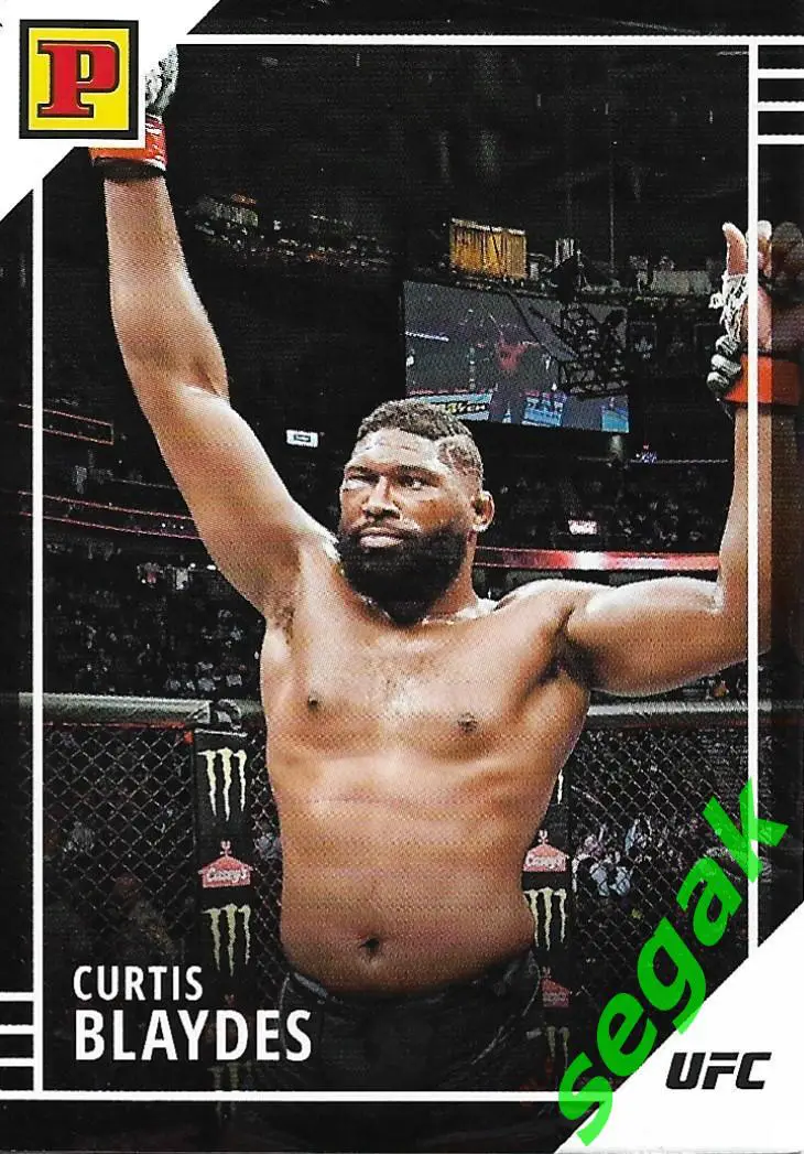 Карточка PANINI UFC Debut edition 2022 Curtis Blaydes