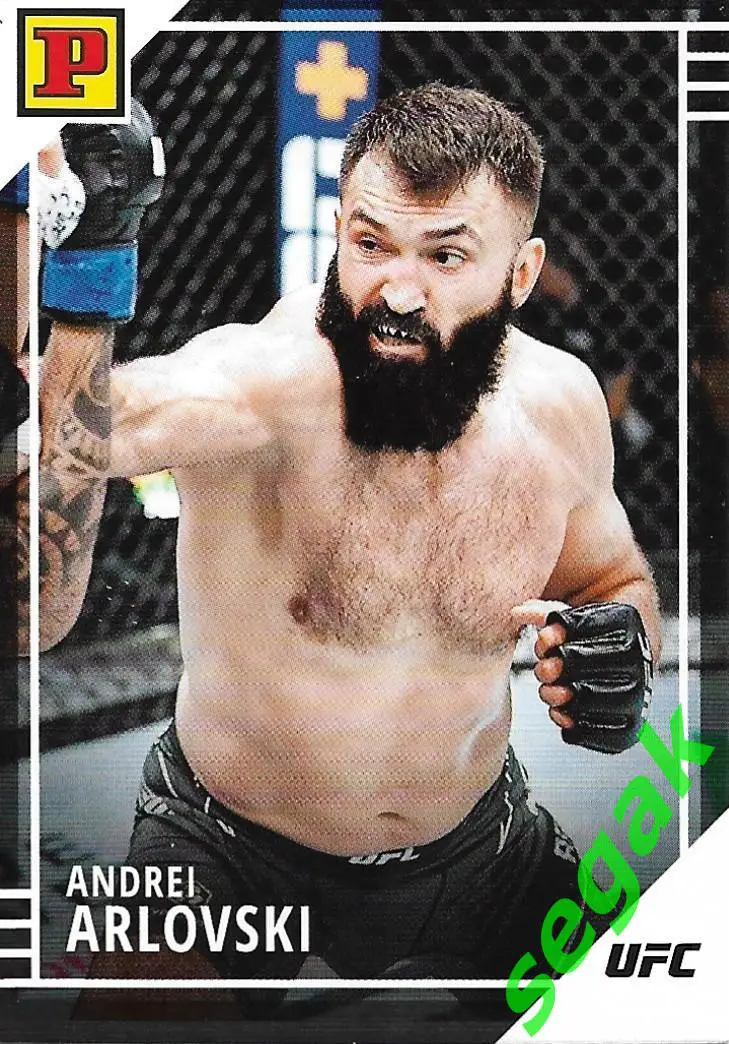 Карточка PANINI UFC Debut edition 2022 Andrei Arlovski/Андрей Орловский
