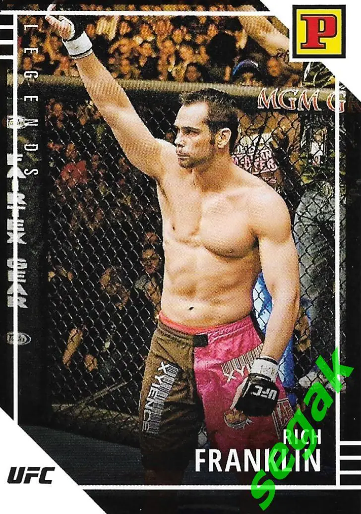 Карточка PANINI UFC Debut edition 2022 Rich Franklin