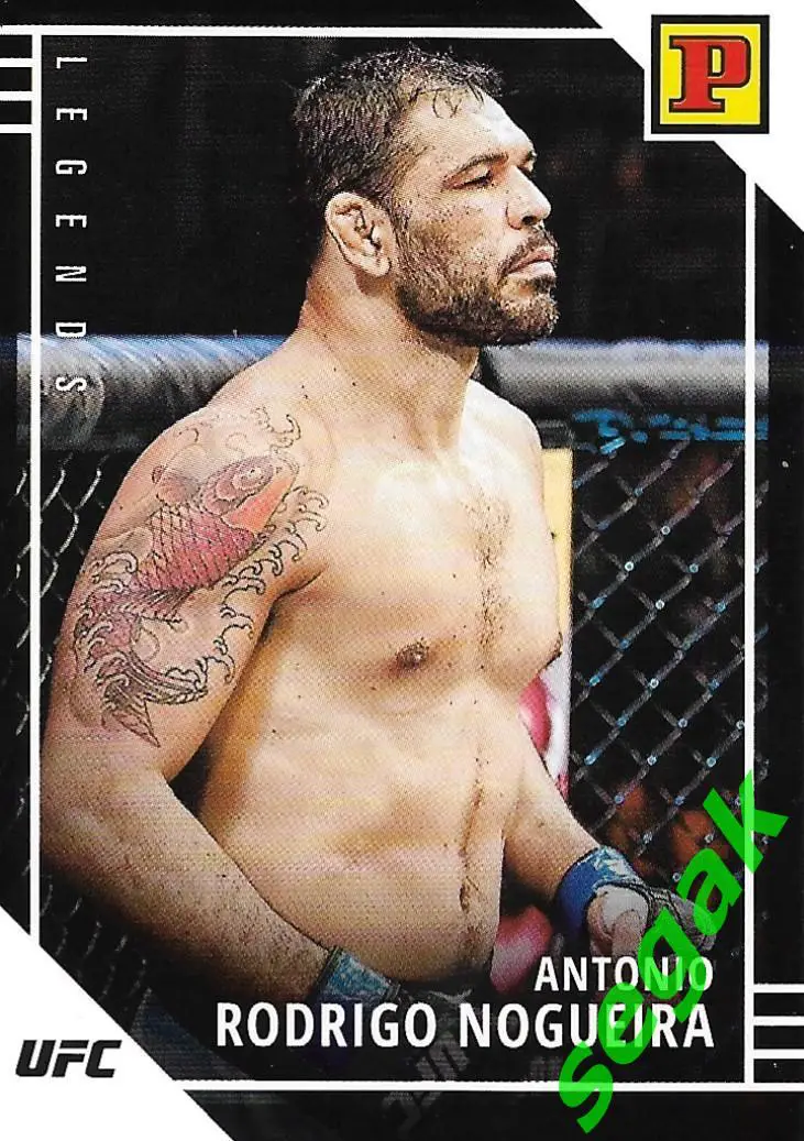 Карточка PANINI UFC Debut edition 2022 Antonio Rodrigo Nogueira