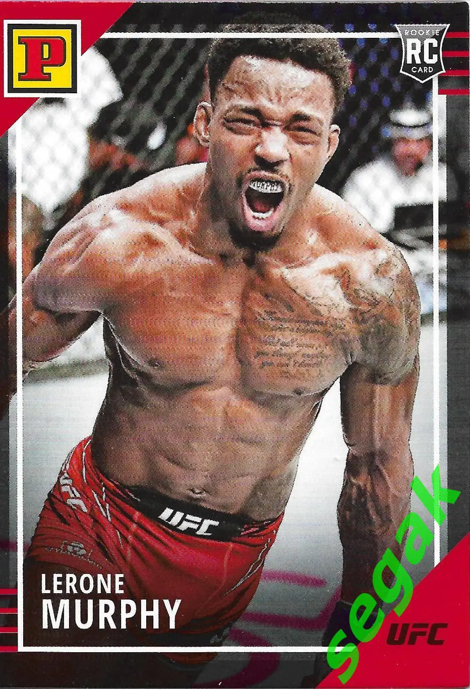 Карточка PANINI UFC Debut edition 2022 Lerone Murphy/Лерон Мёрфи - Красная