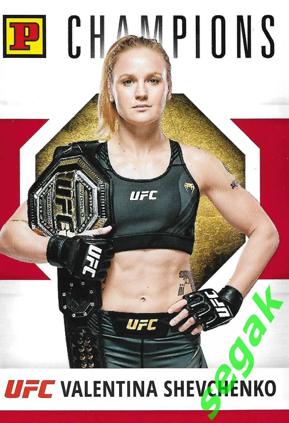 Карточка PANINI UFC Debut edition 2022 Valentina Shevchenko/Валентина Шевченко