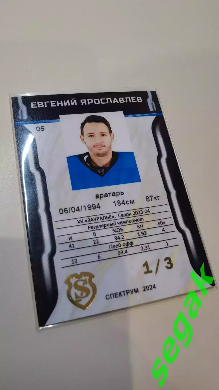 ВХЛ. Карточки ХК Зауралье Курган сезон 2023-24 1