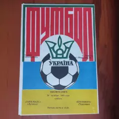 1993/1994 Заря-Малс Луганск – Буковина Черновцы 30.10.1993 (3ЧУ)