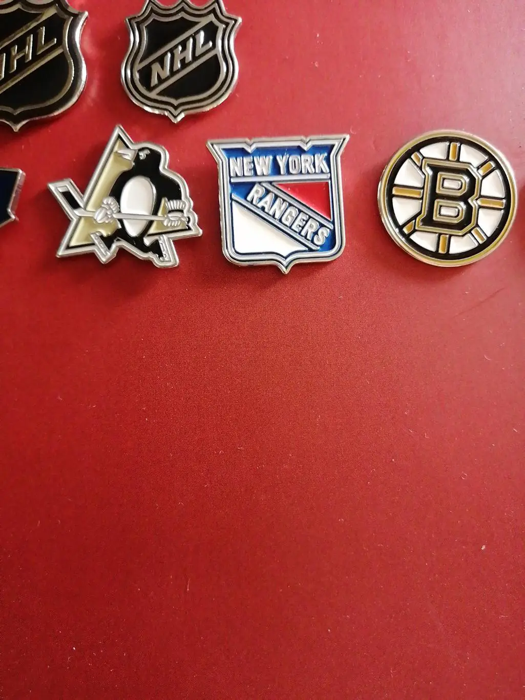 Значки эмблемы клубов НХЛ 3