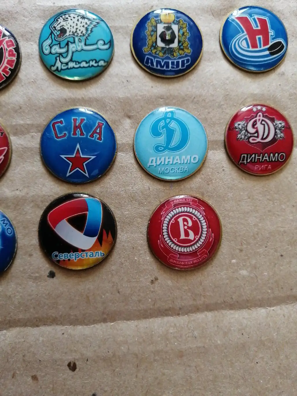 Значок Эмблема клубов КХЛ 2