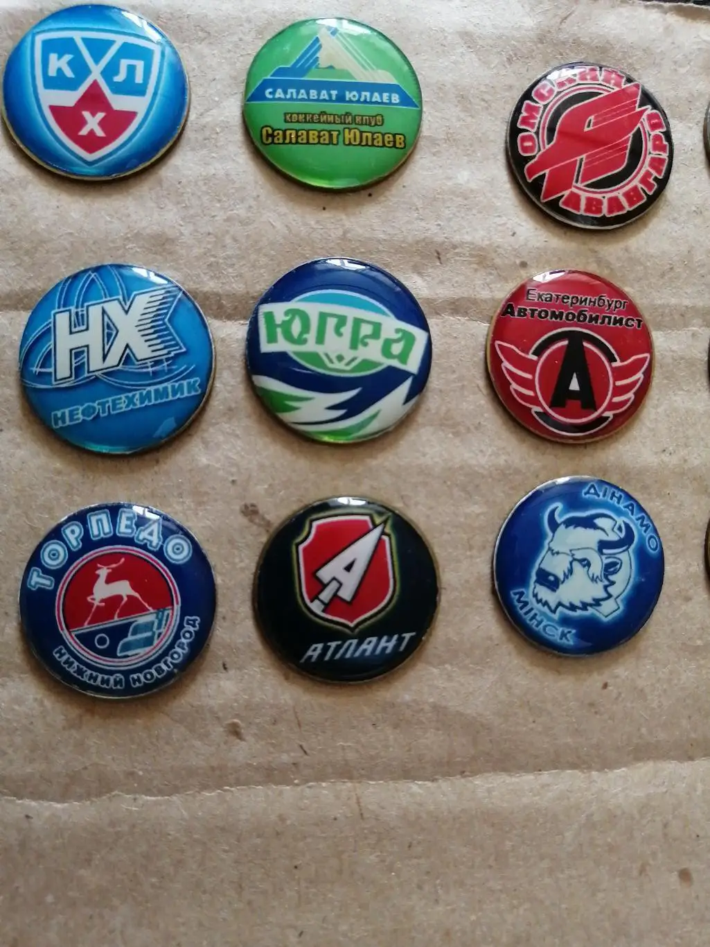 Значок Эмблема клубов КХЛ 3